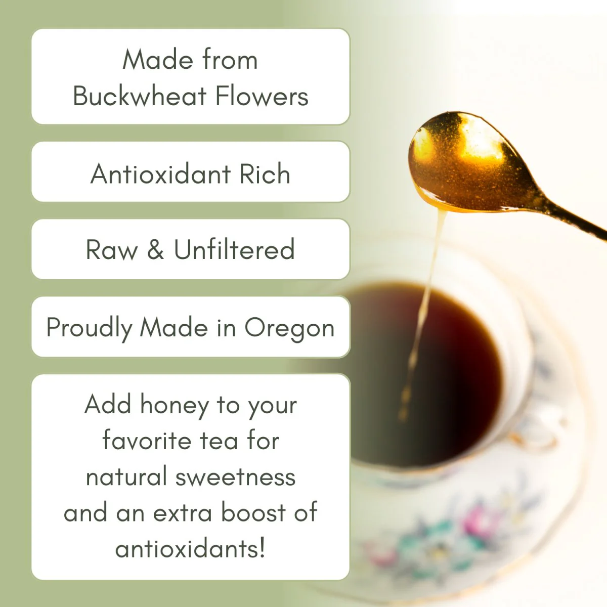 Buckwheat Honey - Raw & Unfiltered - Image 2