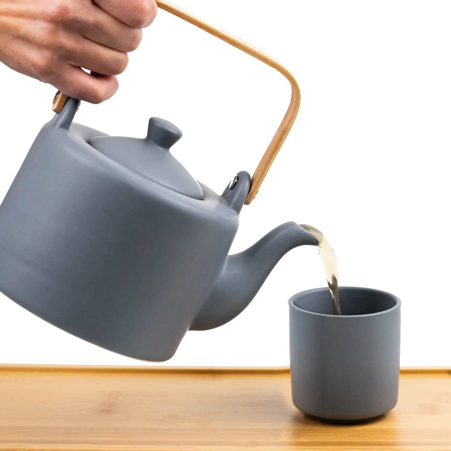 Ceramic Tea Set For 4 - Image 2