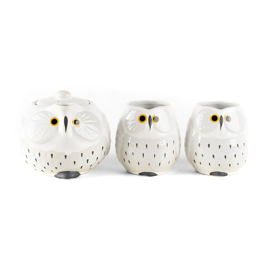 Owl's Brew Ceramic Tea Set
