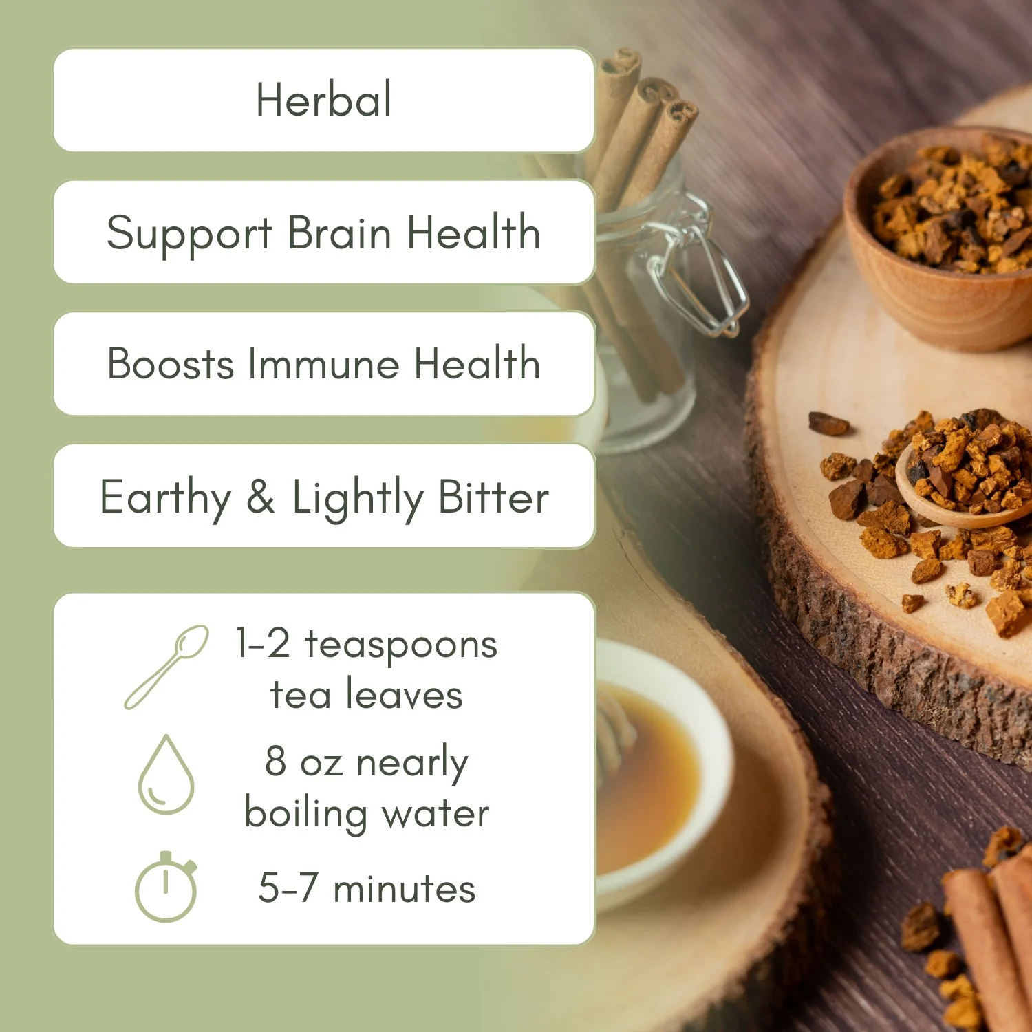 Organic Chaga Mushroom - Image 2