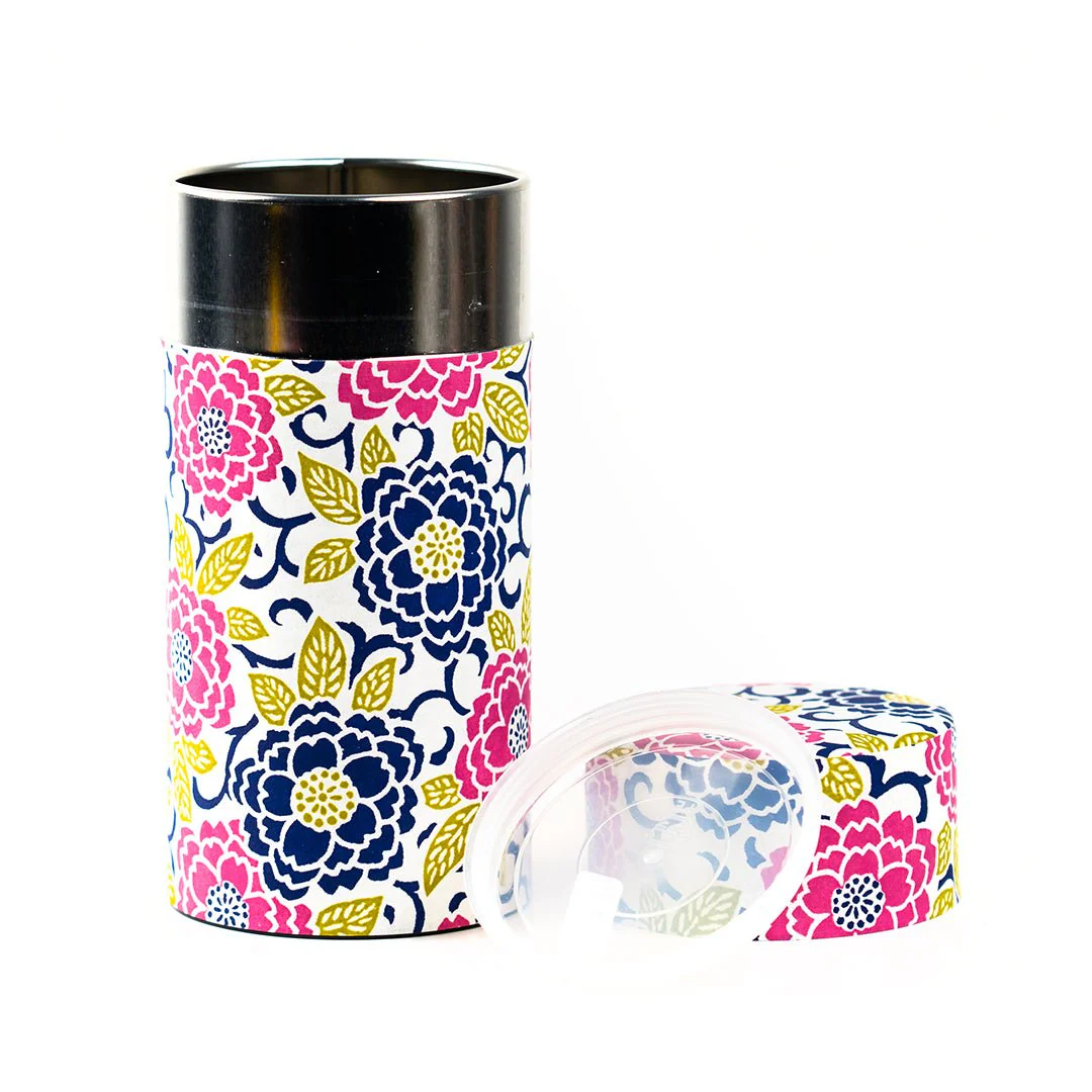 Japanese Tea Canister - Blushing Blossoms - Image 3