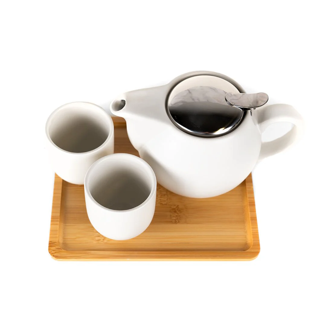 Matte Ceramic Tea Set (multiple colors) - Image 6